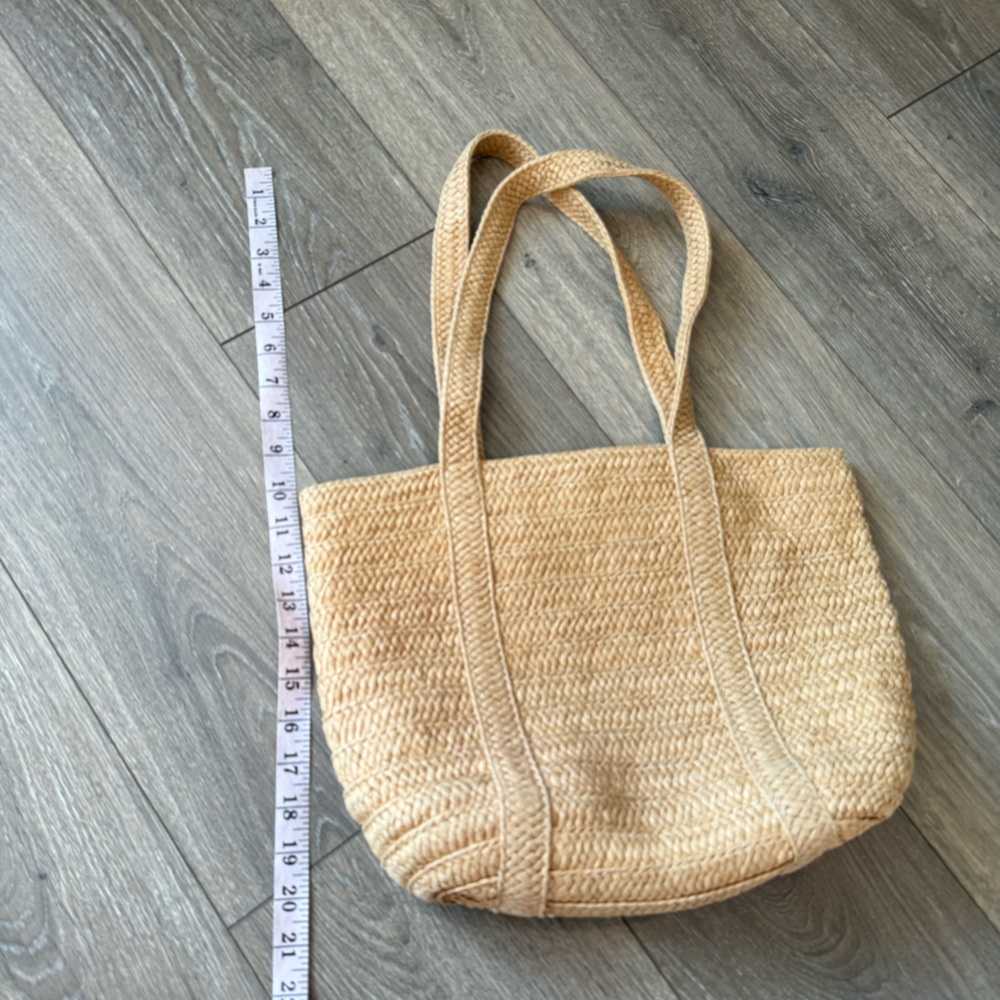 Draper James Everyday Straw Shoulder Tote Bag - Picture 2 of 10